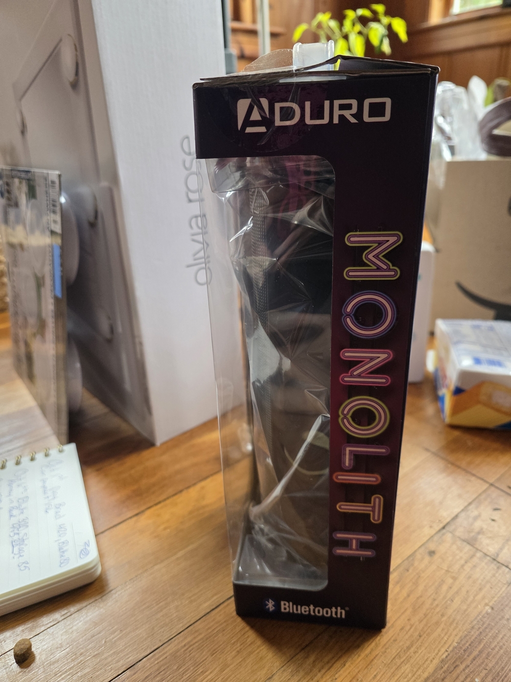 Aduro Monolith Bluetooth Speaker - Black